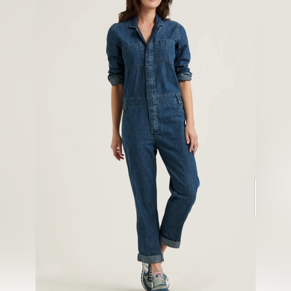 Lucky Brand Blue Denim Boiler Suit XL new with tags